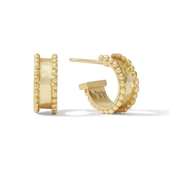 Brand New. $165 Julie Vos pearl 2 in 1 earrings. - Picture 2 of 7